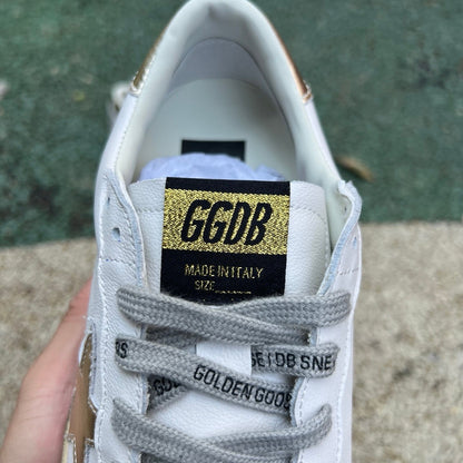 Golden Goose Blanco y Dorado