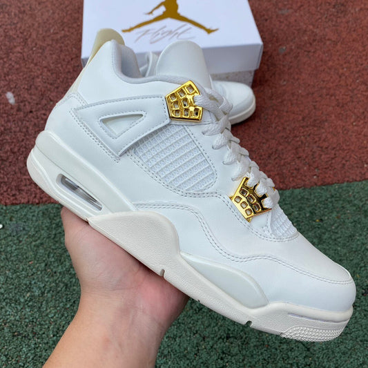 Jordan Retro 4 Metallic Gold