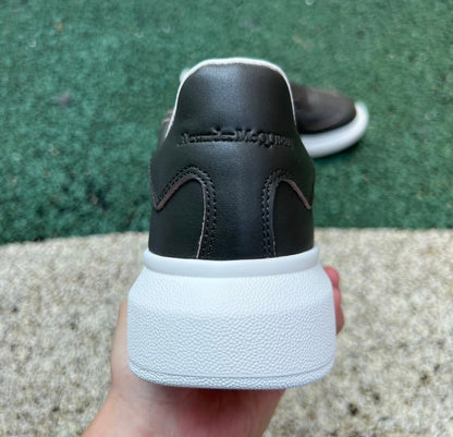 Alexander McQueen Marrón Suela Blanca