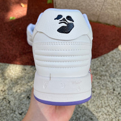 Off White Low Tops Blanco y Morado