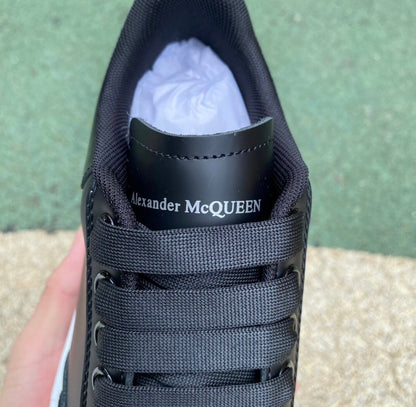 Alexander McQueen Negro Suela Blanca